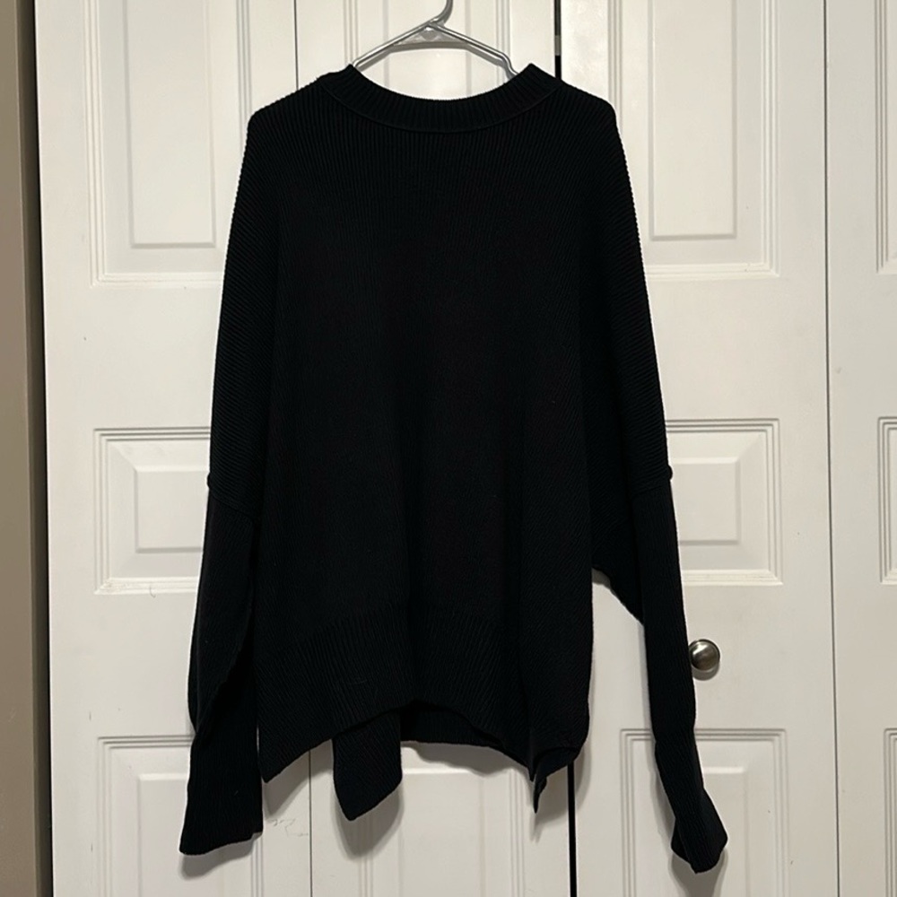 Free People Easy Street Tunic in Black